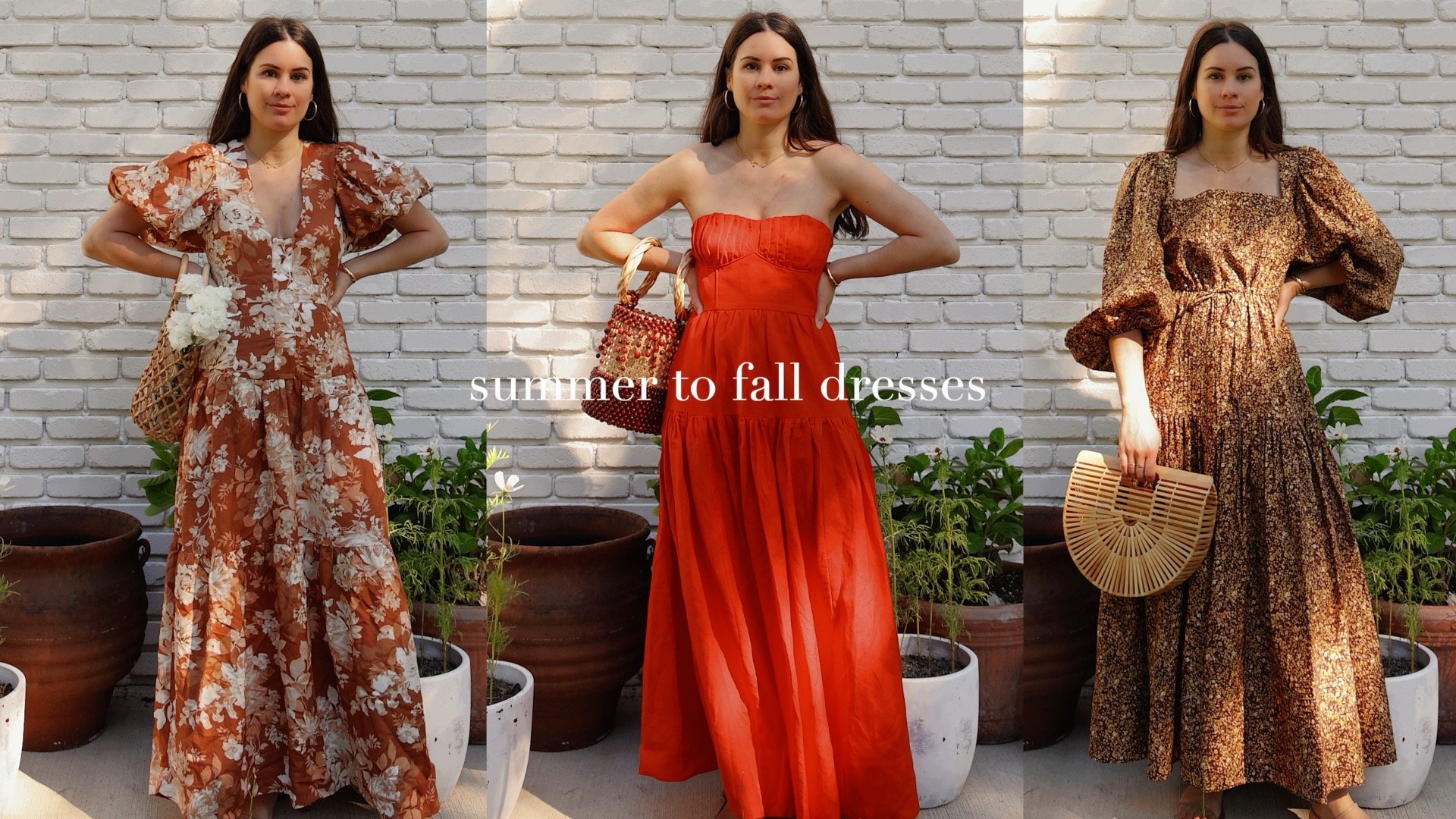 Summer to Fall Dresses — Sarah Christine