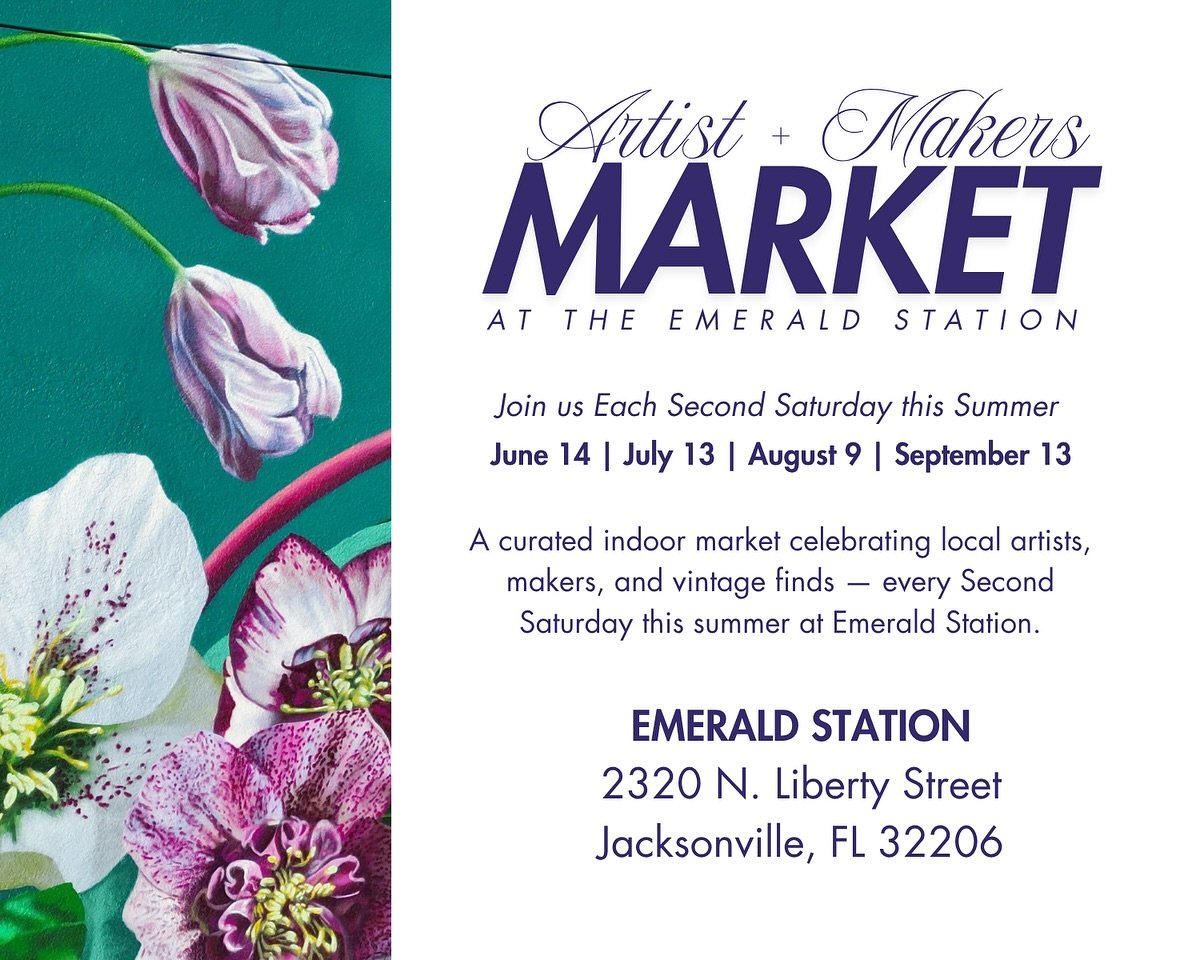 Our last post had a typo, so let&rsquo;s try this again! Join us this Saturday for the monthly Artist &amp; Makers Market. If you&rsquo;re a local artist, maker, or vendor and would like to participate, email us at EMoody@phxjax.com. 

See you Saturd