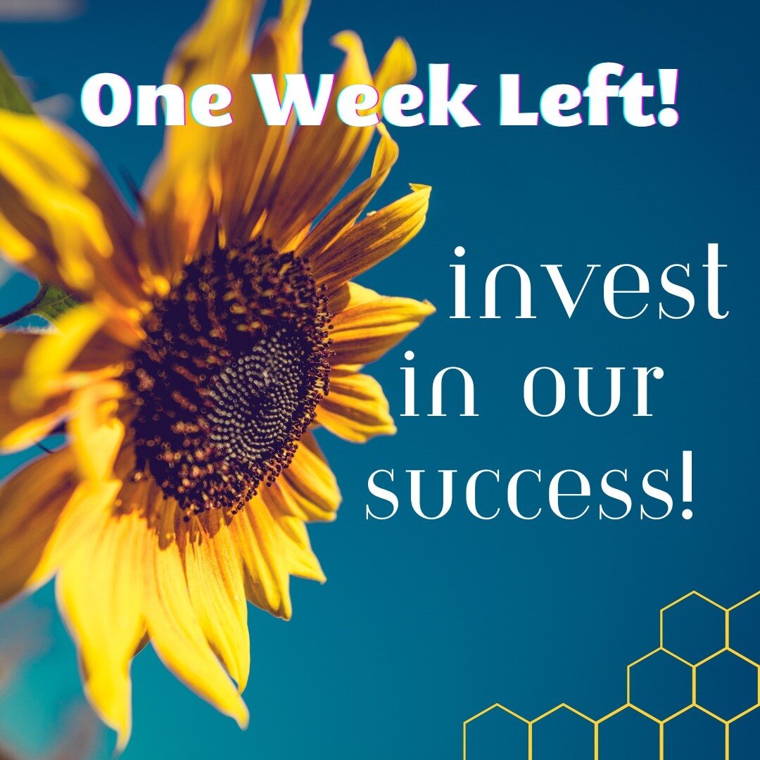 Spring has sprung and we're 7 days away from closing out our @honeycombcredit campaign! The minimum investment is only $100 and we'll be paying you back with interest. Check it out here: https://invest.honeycombcredit.com/campaigns/Headless-Mumby-Bre