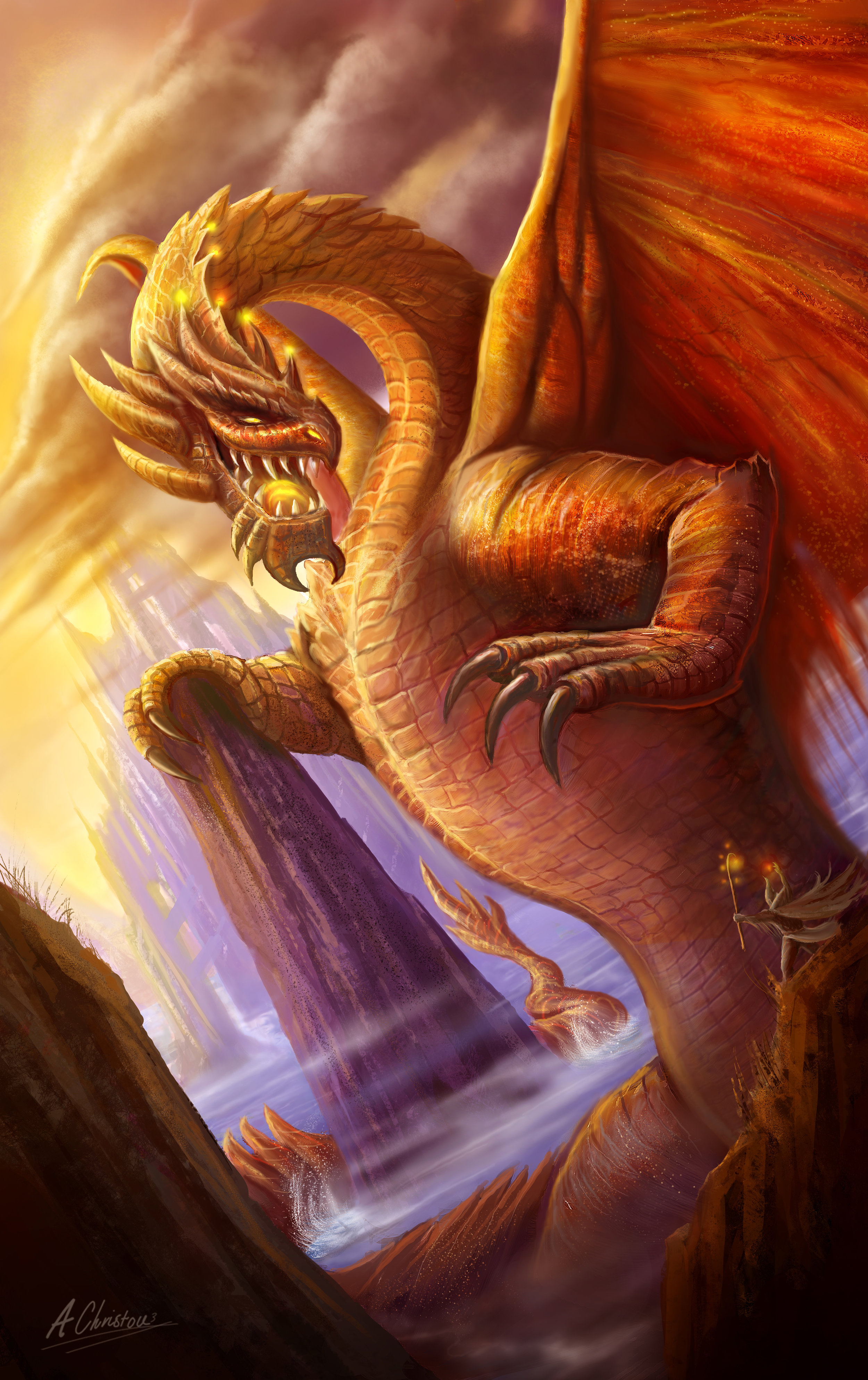 Titan Dragon God