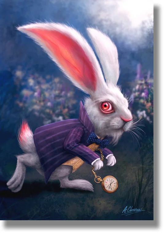 White Rabbit — Anthony Christou Illustration