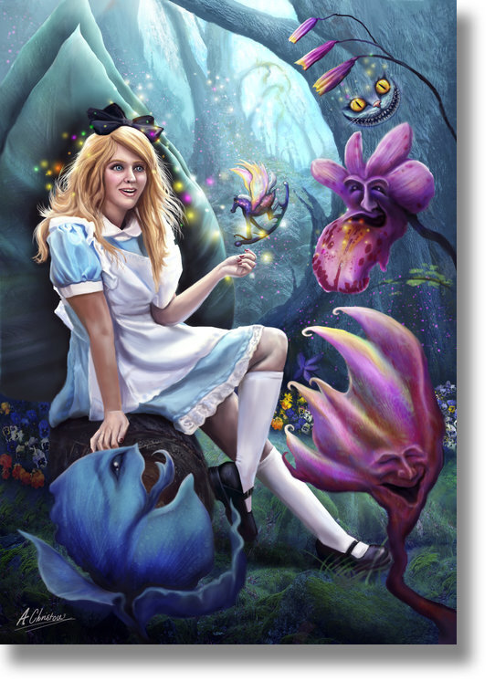 Alice — Anthony Christou Illustration