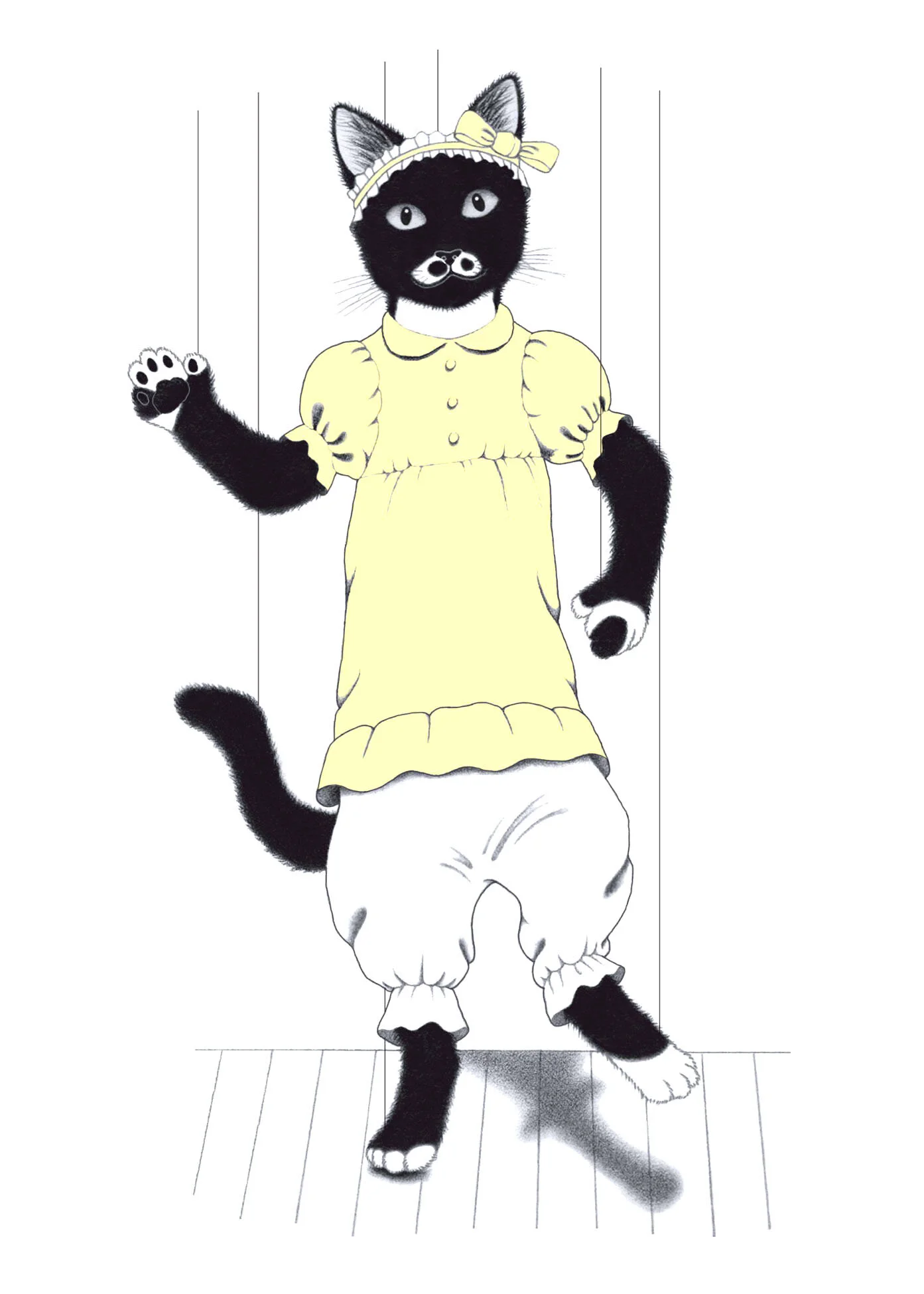 Sophie The Polydactyl Puppet