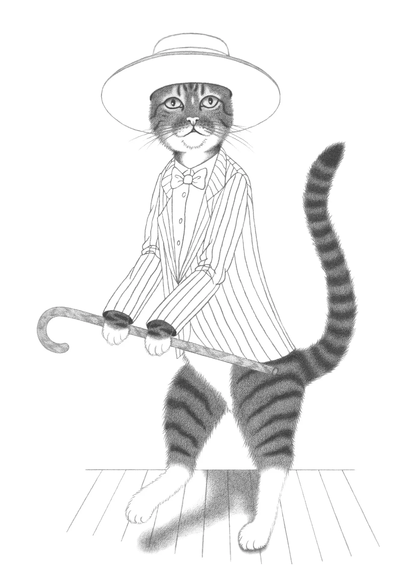Dancing Bix - Coloring Page