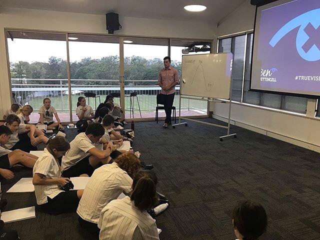 It was great getting the chance to go back to St Peters today and work with their Year 9s, delving deeper into what it means to see with True Vision, learning about their top strengths and the legacy they want to live and leave behind them 🙌🏻 Thank