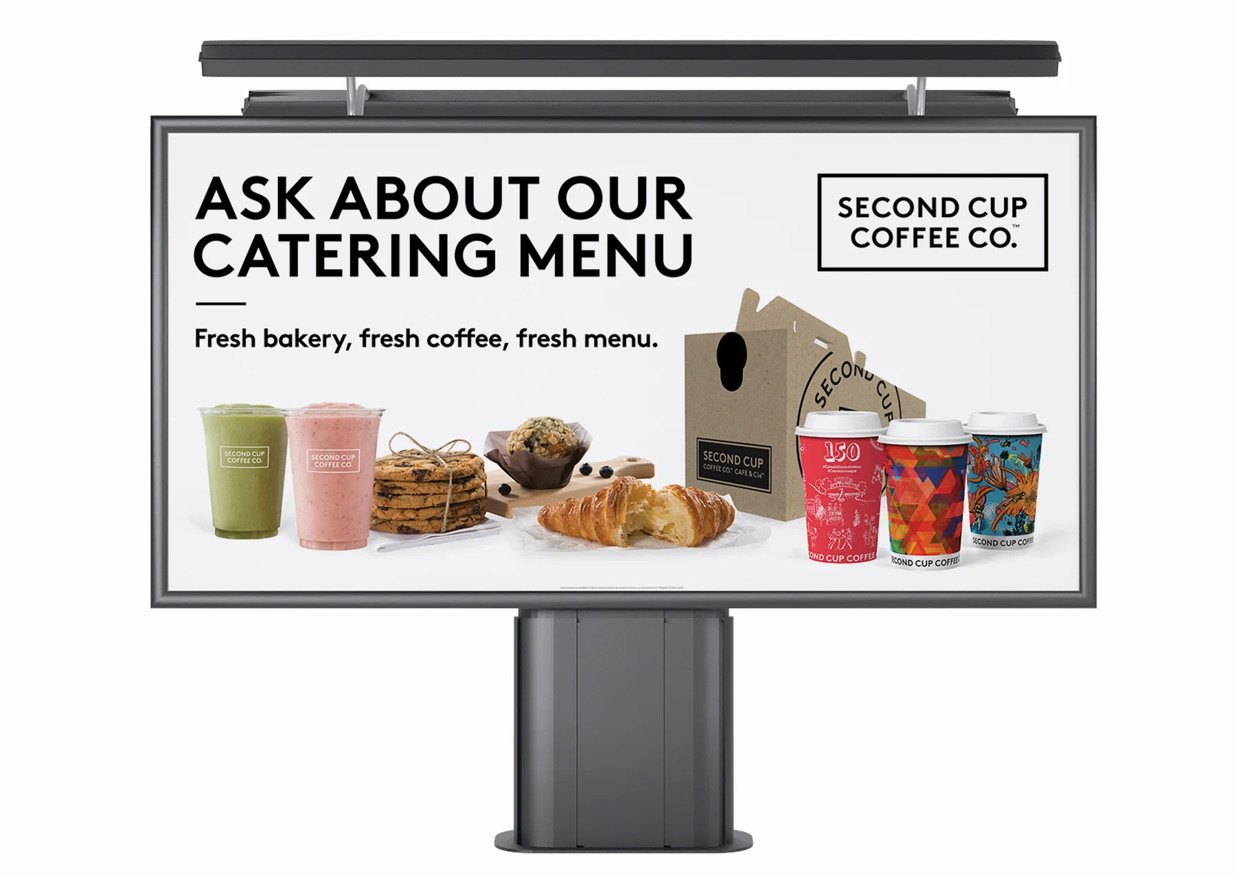 Cartering Menu Billboard Advertisement