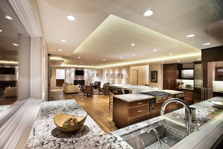  Expansive new addition to this home created a huge new living room, dining room and kitchen 