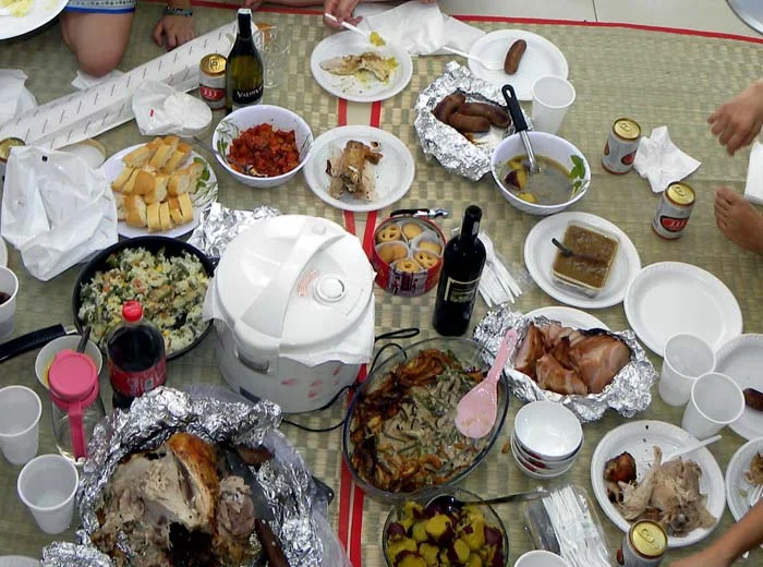 Christmas Lunch on the Terrace