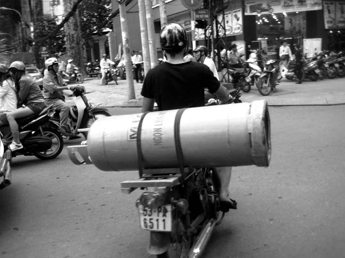 Braving Saigon Streets