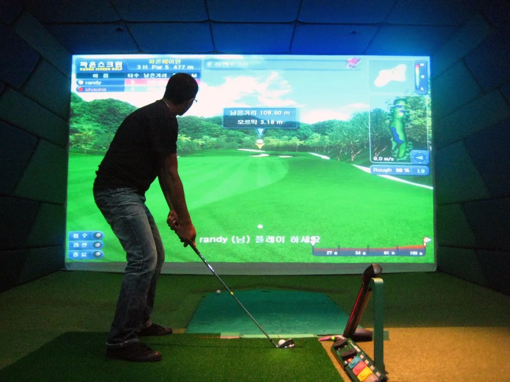 Screen Golf in Korea