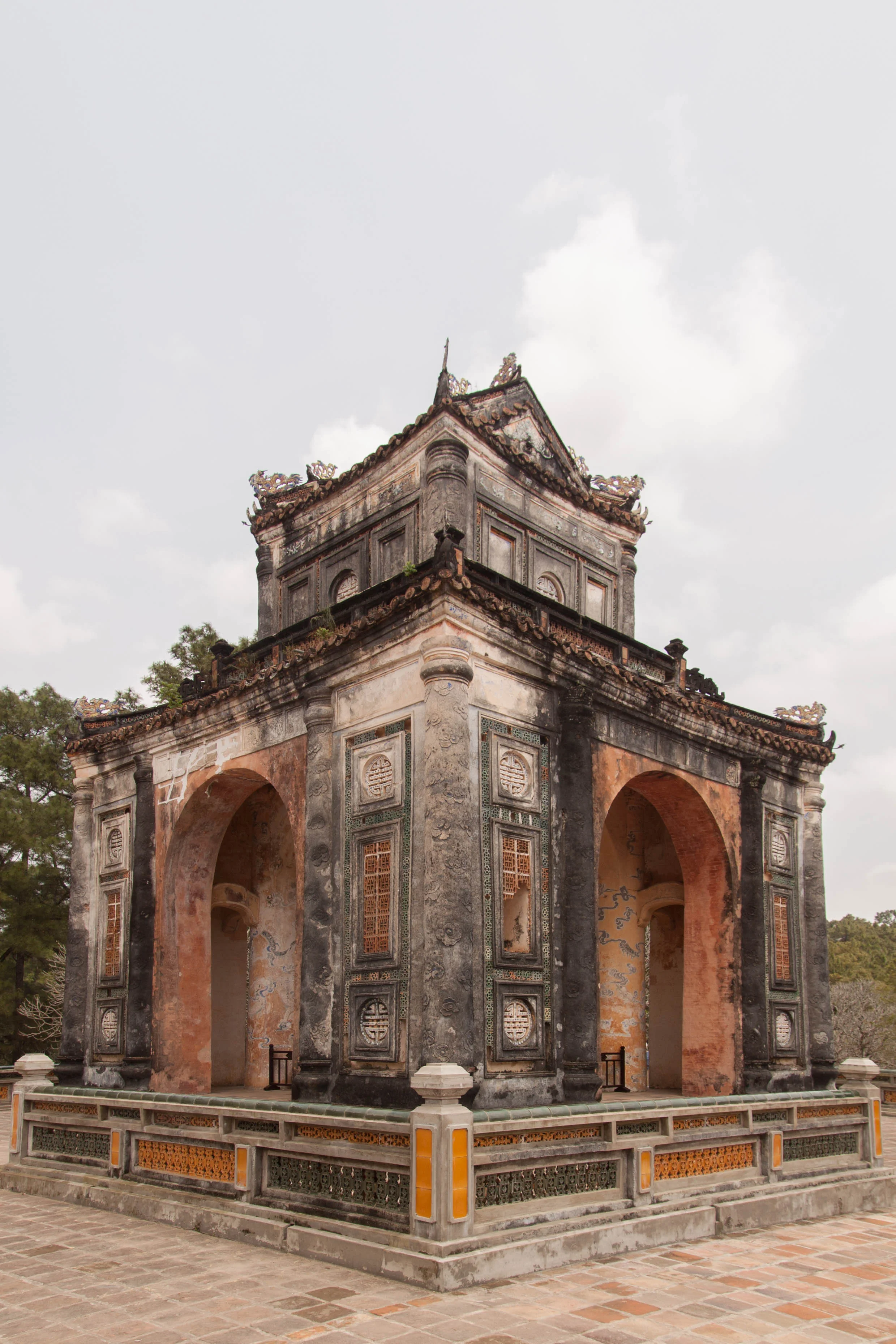 stele pavilion - hue, vietnam