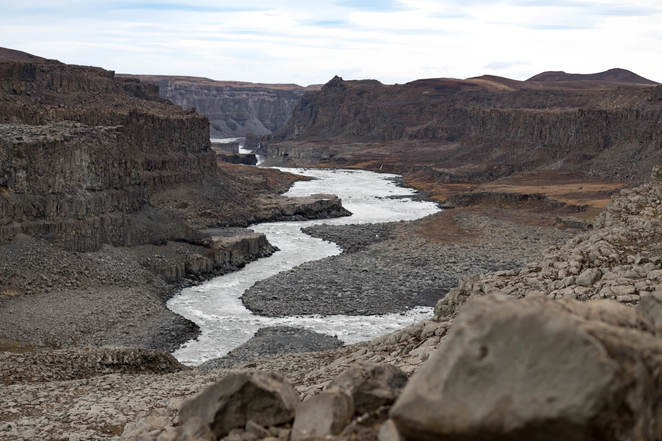 dettifoss canyon #2 - vatnajökull national park