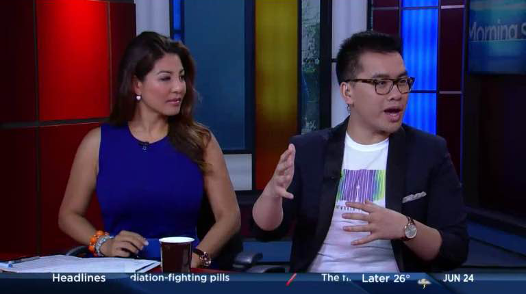 The Morning Show host Liem Vu in PRIDECODE.