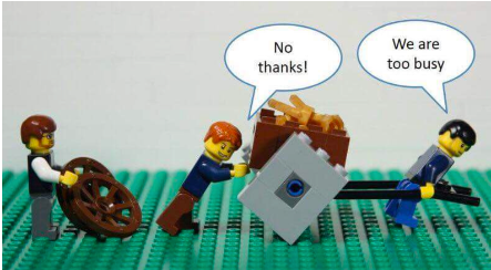 You're too busy for this