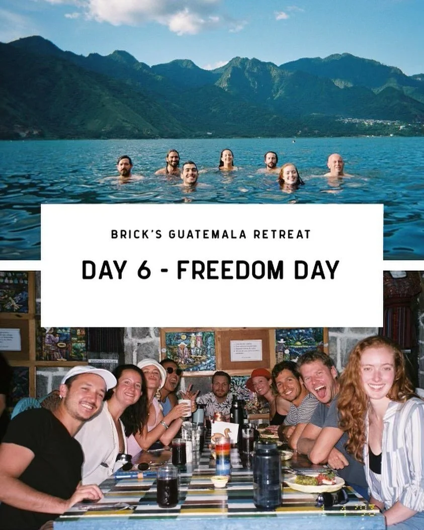 On Day 6 of our Guatemala Leadership Retreat we made the most out of Lake Atitlan with a sunrise swim, had a workshop on the 5 Flavors of Freedom, explored the local town, enjoyed an incredible cacao ceremony from local healers, and enjoyed free(dom)