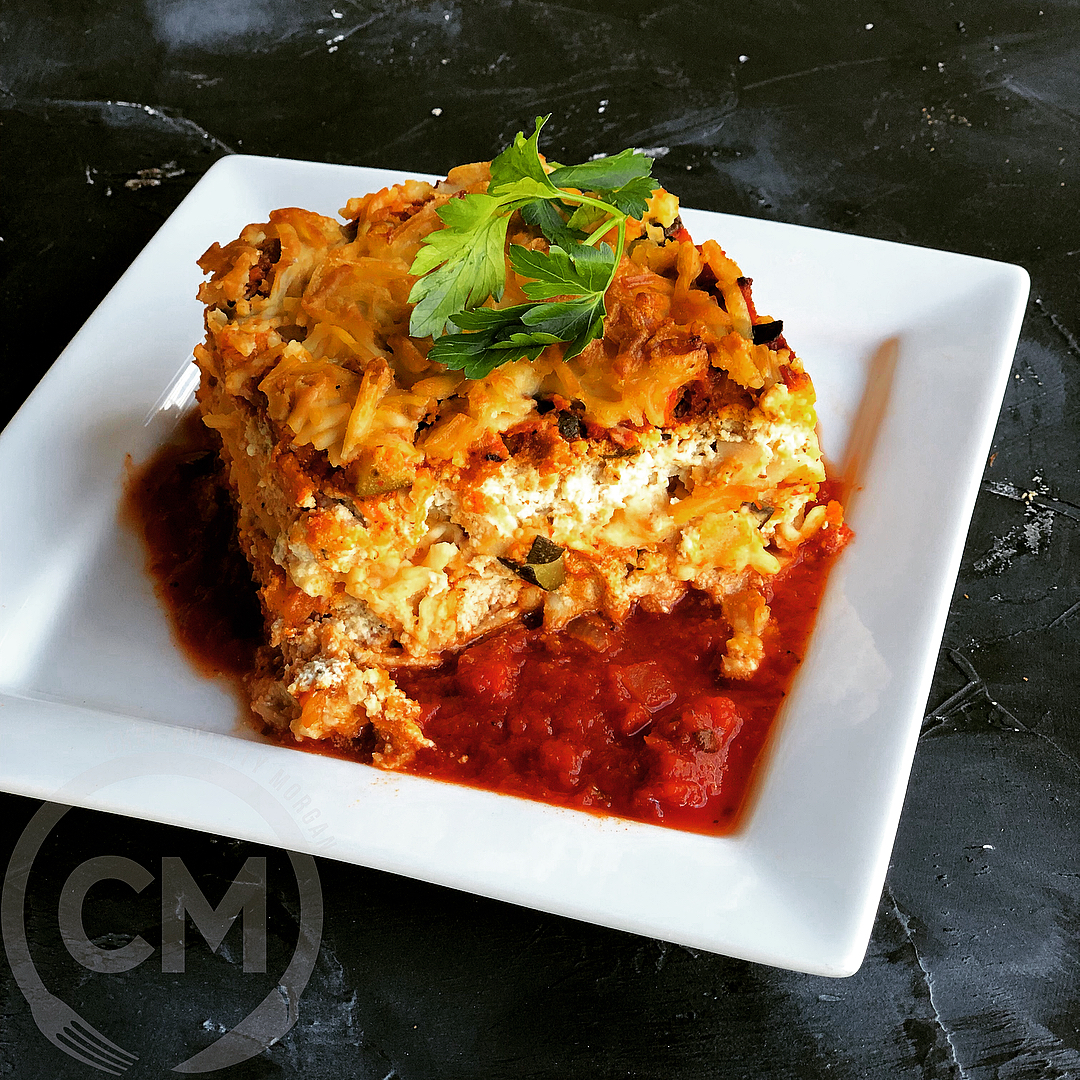 Zucchini Butternut Squash Lasagna Chef Charity Morgan