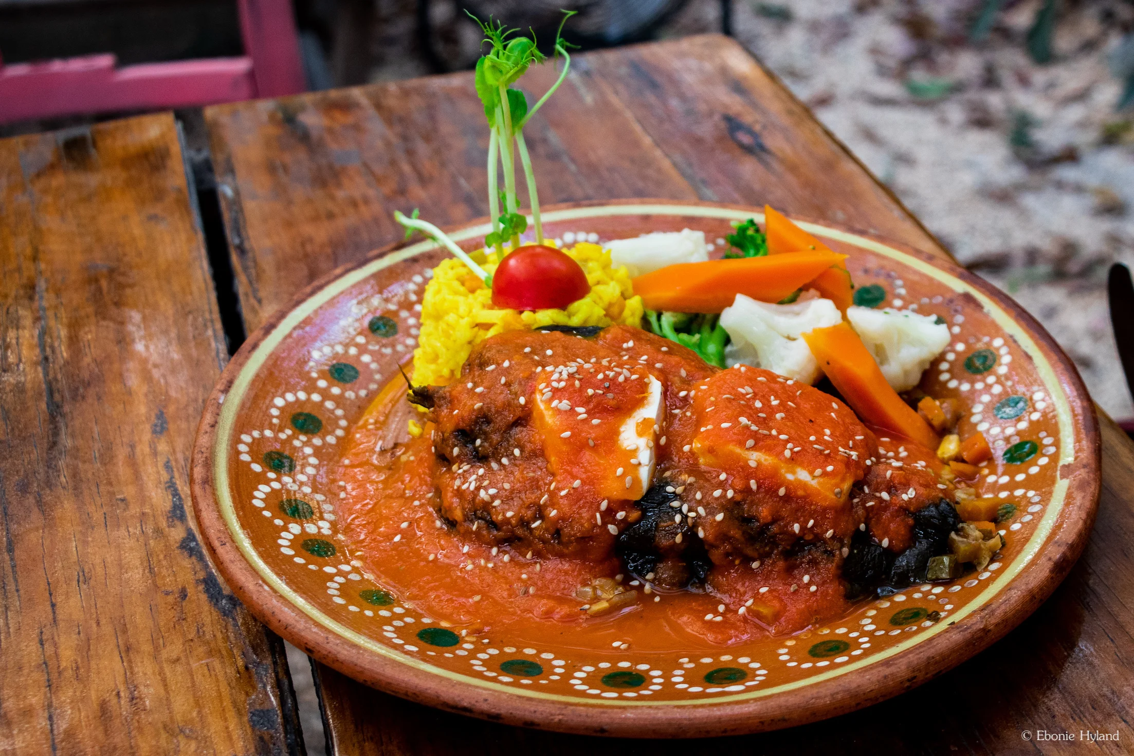 El Vegetariano Mar y Tierra. Tulum, Mexico 2019