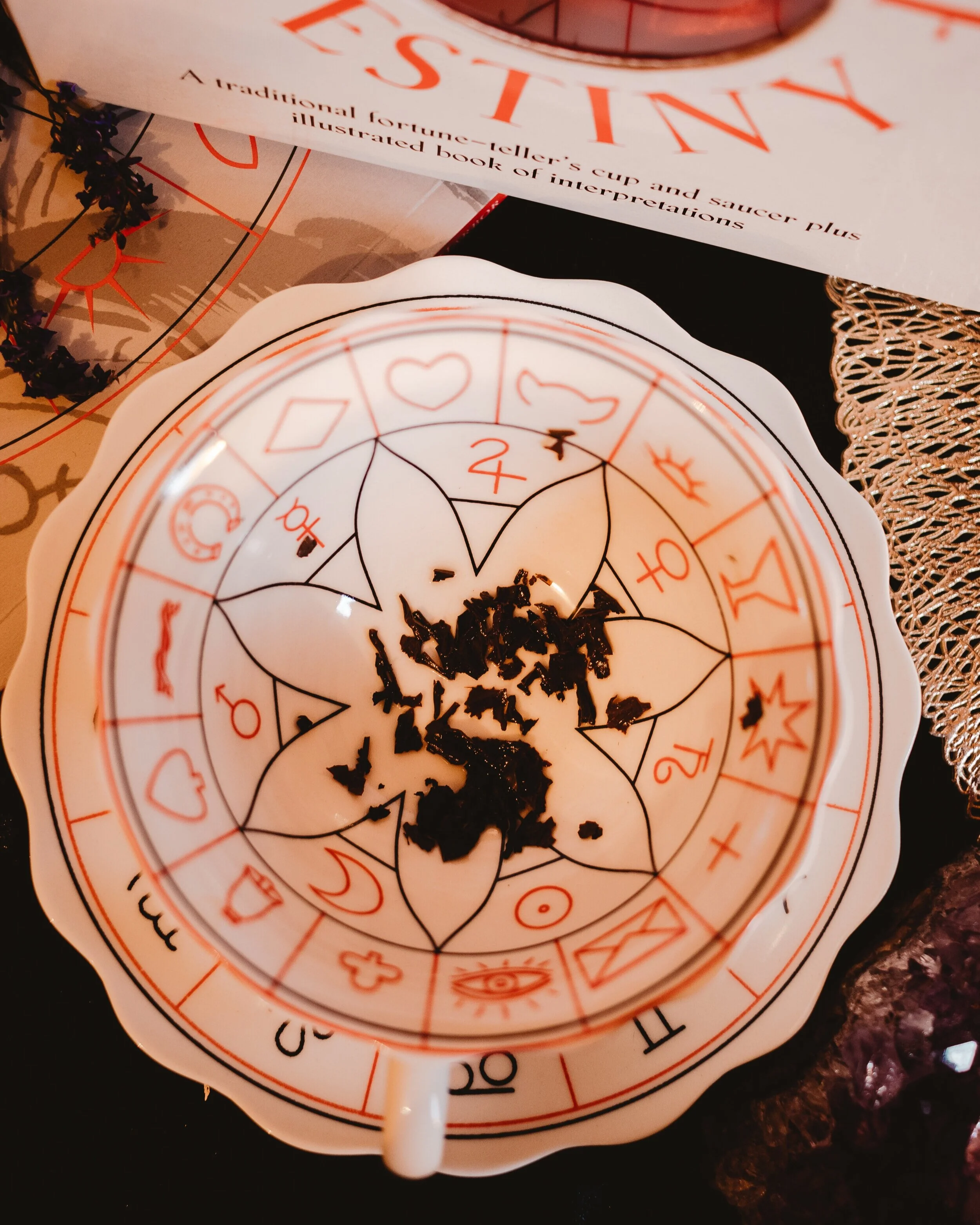 My First Attempt at Tea Leaf Reading (Tasseography) With 'The Cup of Destiny'!