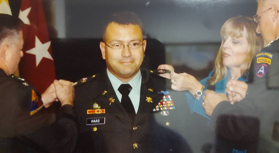 Promoted to Lieutenant-Colonel