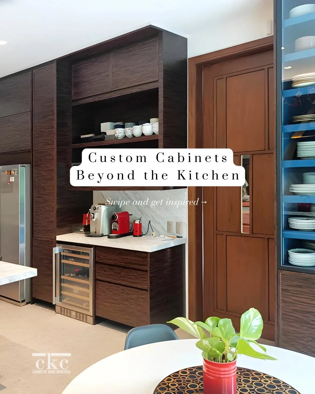 CKC isn&rsquo;t just about kitchens, we design and create custom storage and bespoke features for every corner of your home. 🏡

💡 Pro Tip: Coordinating your cabinetry across rooms creates a seamless, elegant flow.

Which space are you excited to tr