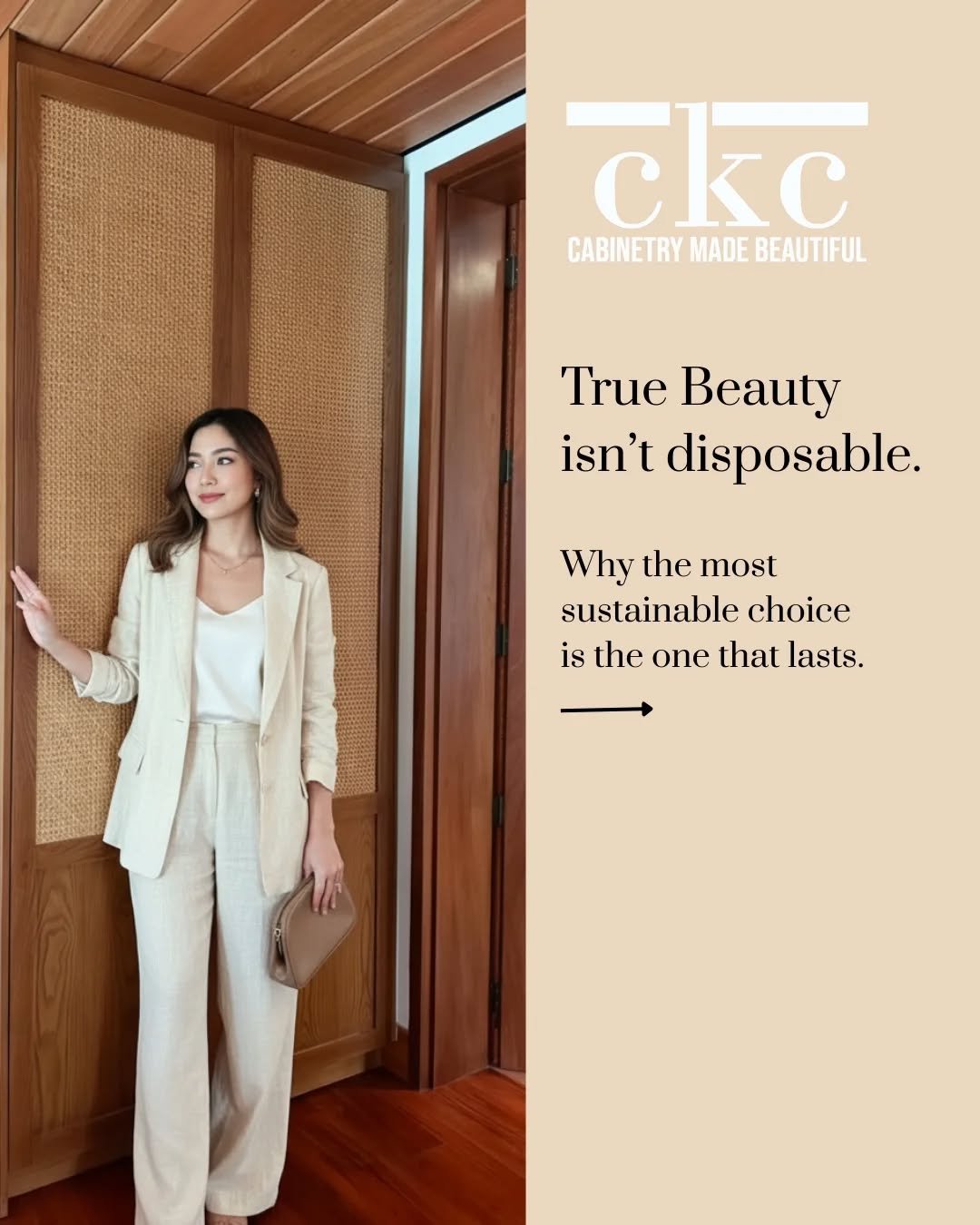 True beauty isn't disposable. The most sustainable choice for your home is the one you never have to replace. ✨

Thinking long-term for your space? Experience what thoughtful design truly feels like.🔗