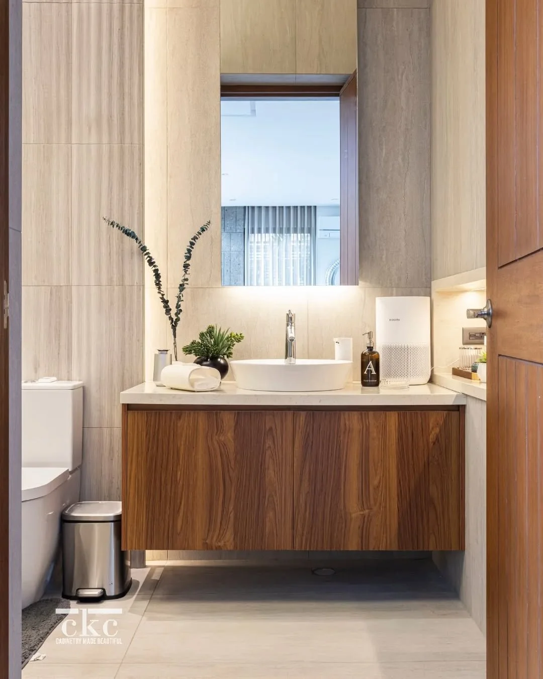 ✨A refined take on the custom bathroom vanity.

Warm wood, clean lines, and a floating design&mdash;crafted for both style and everyday ease.

📍 Bespoke interiors across the Philippines. DM us to start your project.