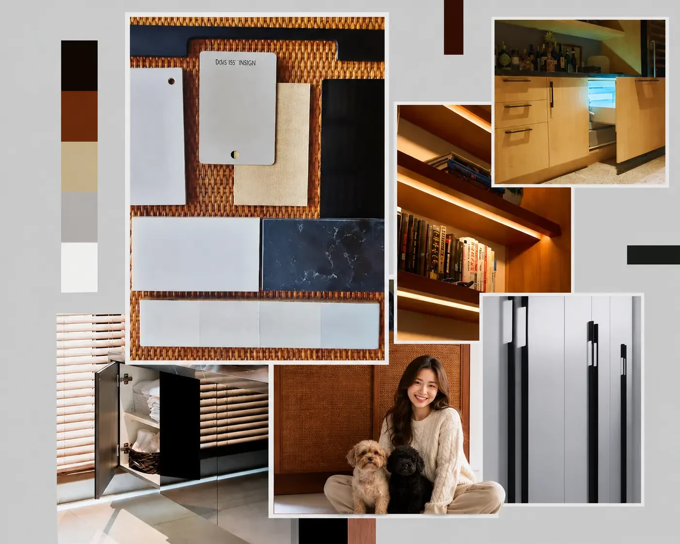 custom semi modular cabinets design in metro manila philippines