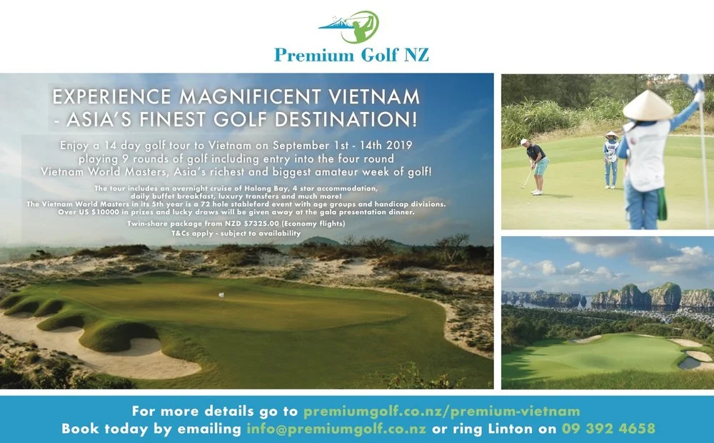 See our Advertisement in the Golfer Pacific magazine may edition