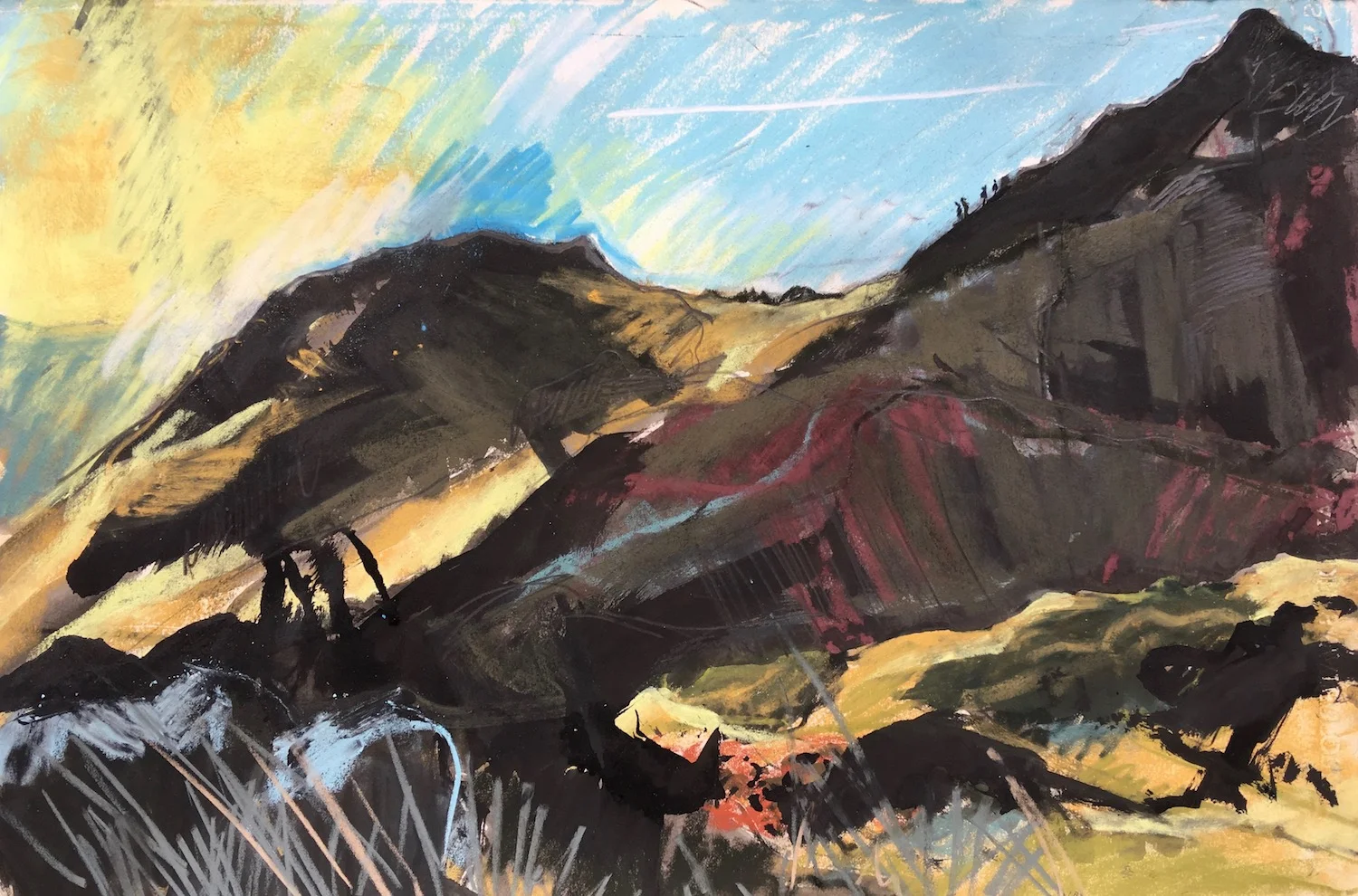 Winter Light, Holyrood Park