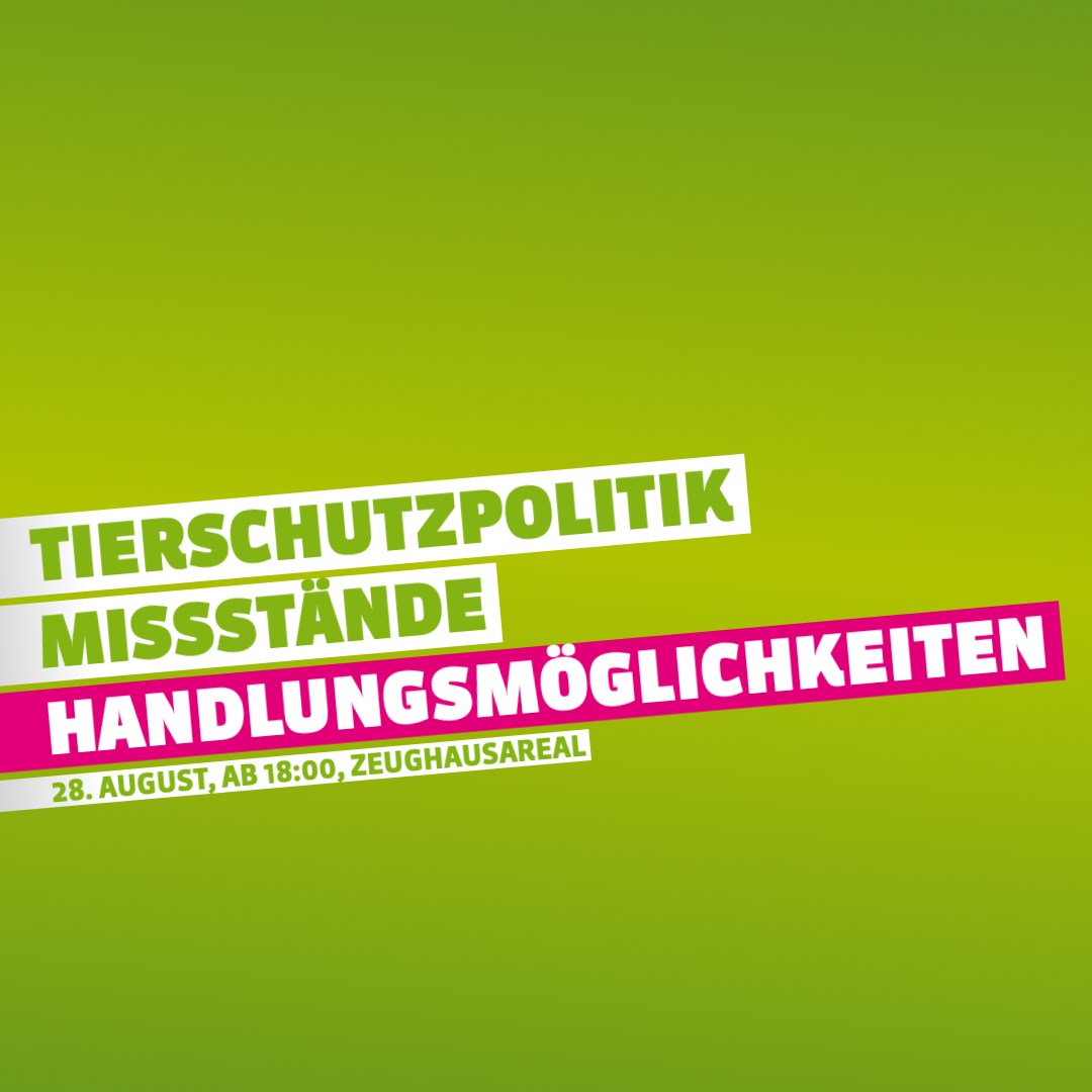 Tierschutzpolitik: Was sind die grössten Missstände und was können wir tun?