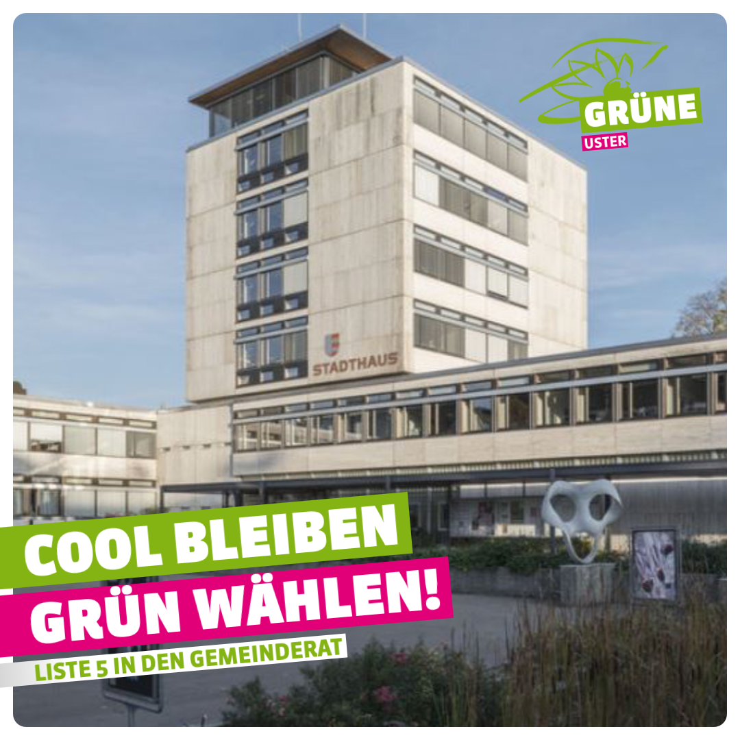 Cool bleiben - Grün wählen