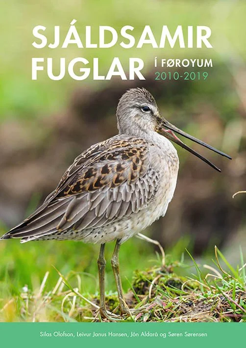 “Sjáldsamir fuglar í Føroyum 2010-2019” – Bókaútgáva í pappíri og talgildum líki
