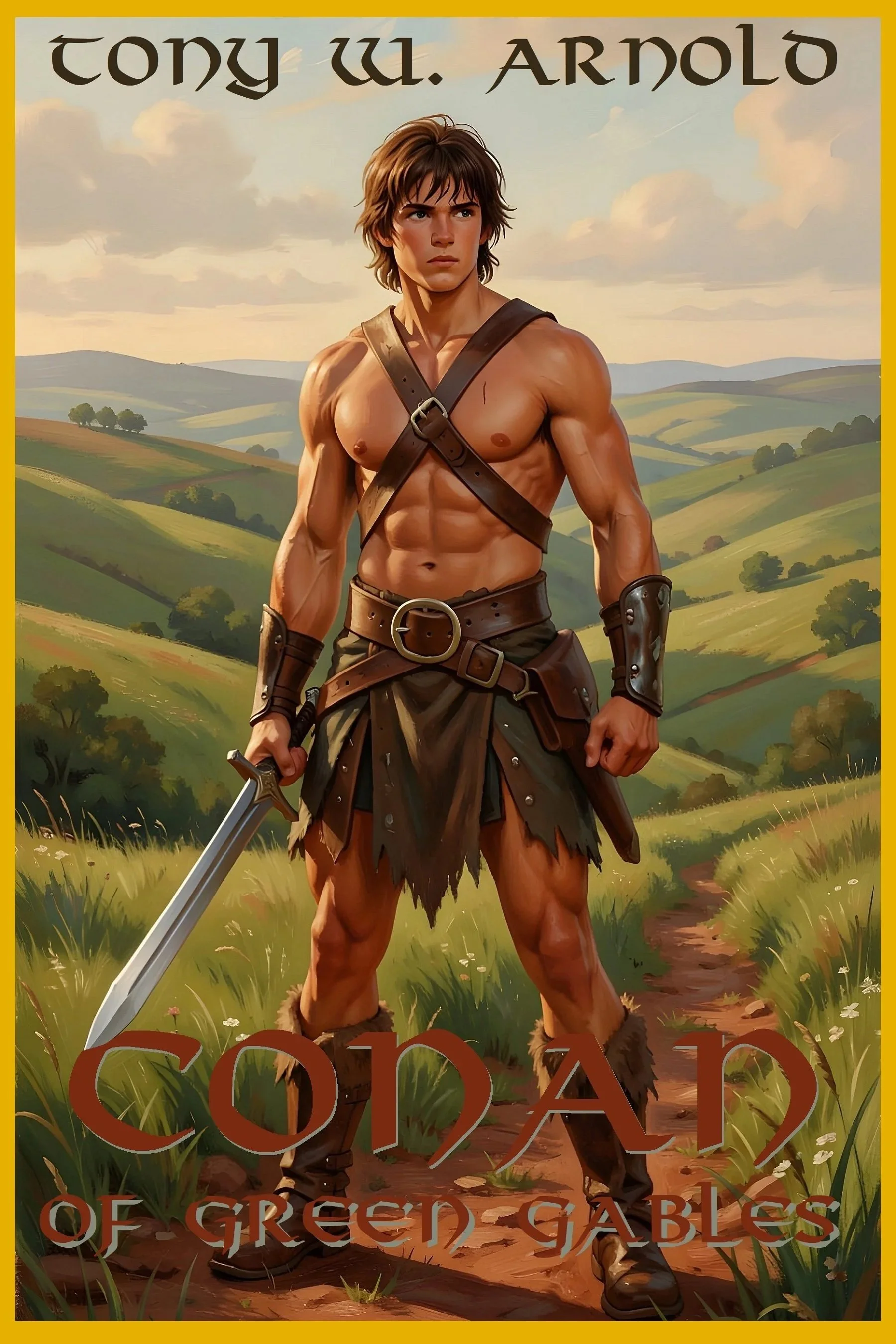   CONAN OF GREEN GABLES   And Other Fracked Fictions   What happens when literature's most unlikely authors get thrown into the same blender? This is what happens.  A sixteen-year-old Cimmerian barbarian falls eight thousand years through a crack in 