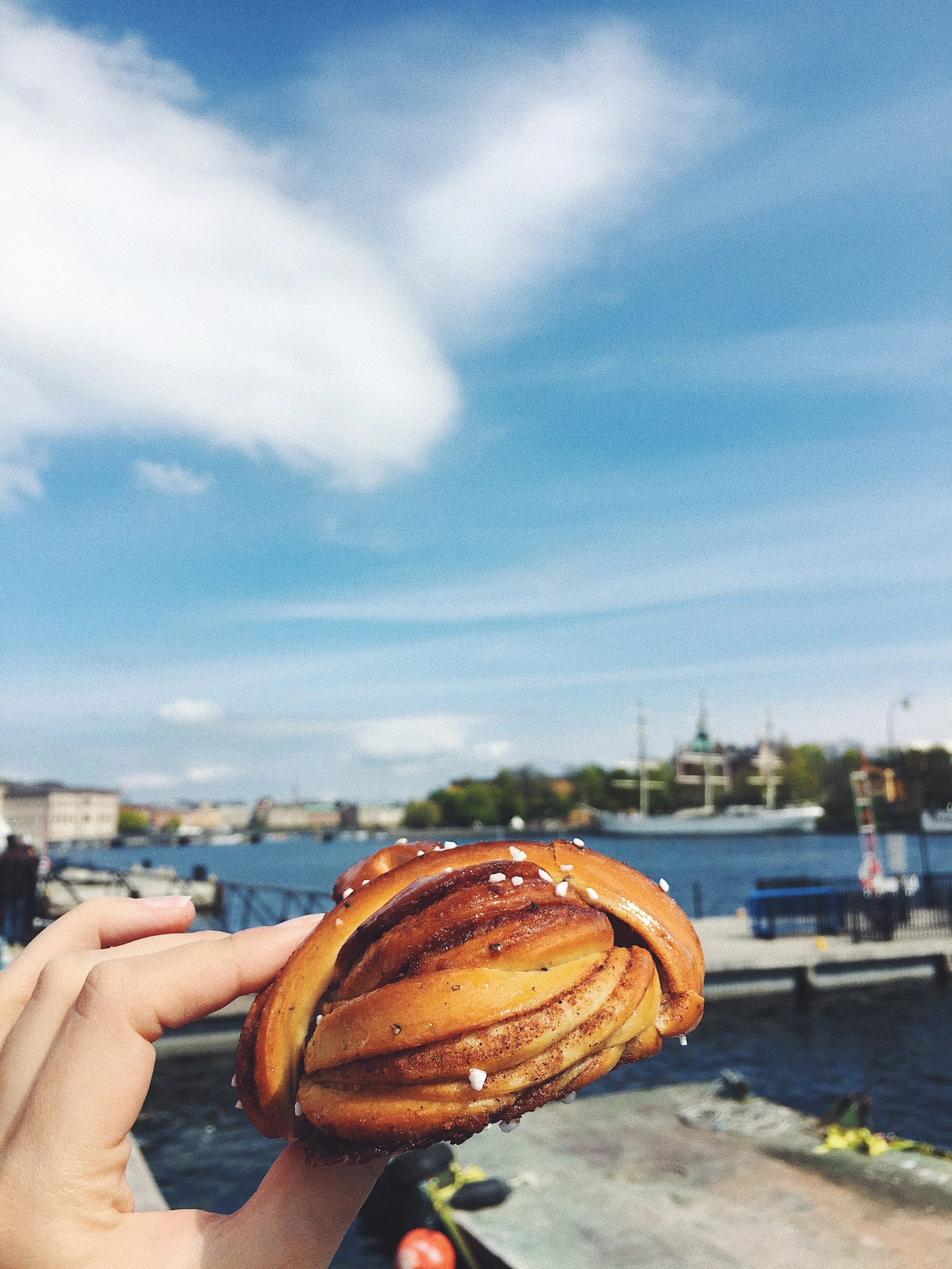 Cardamon Bun for the boat to Skansen