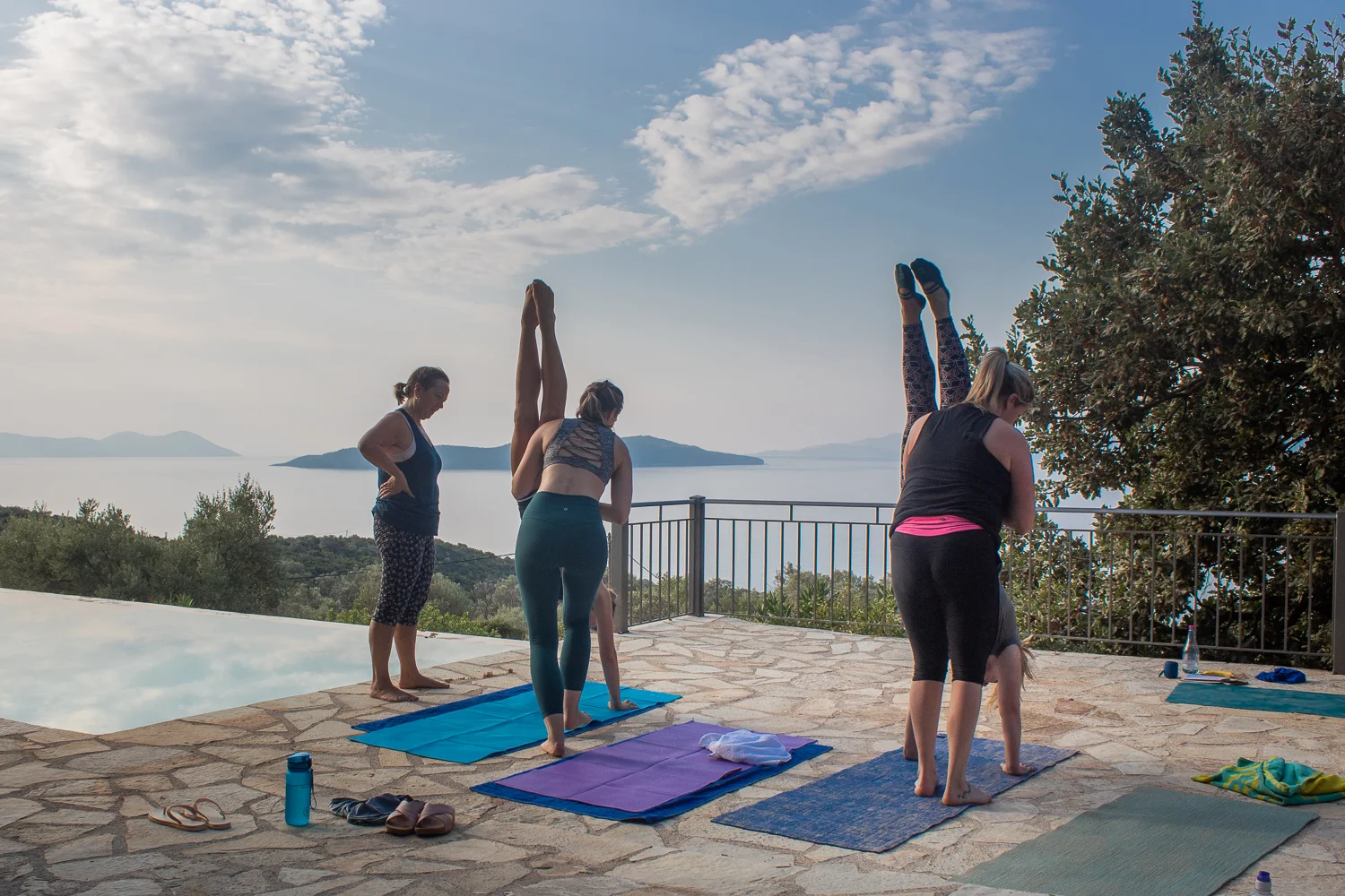 Handstands all round - you are always stronger than you think you are!