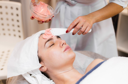 Skin brightening facial treatment