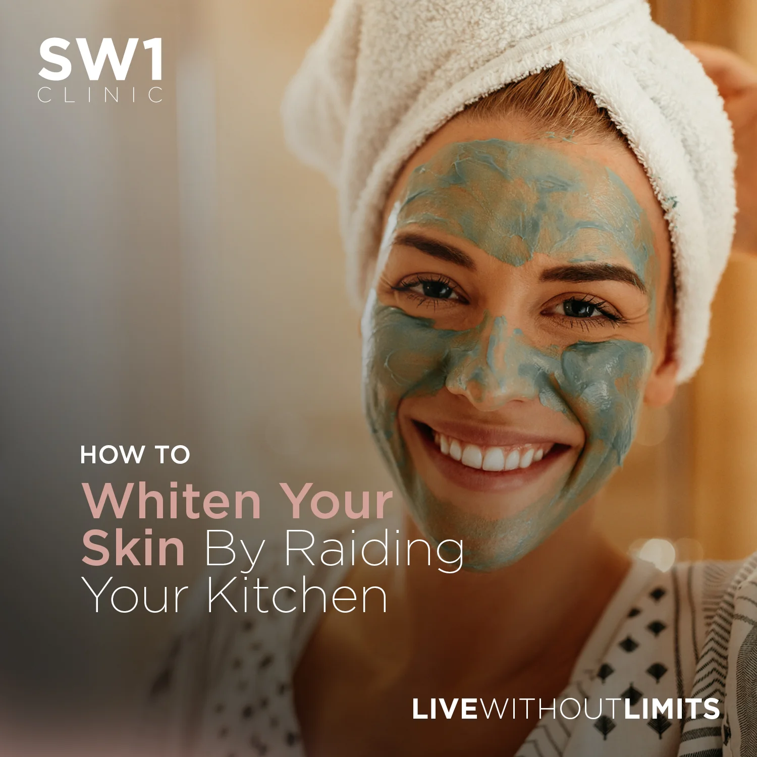 How To Whiten Your Skin By Raiding Your Kitchen