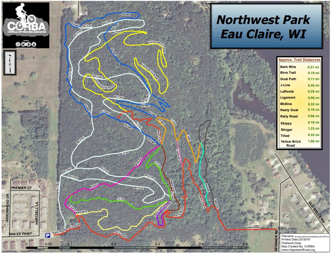 Eau Claire Trails Northwest Park — Run Eau Claire