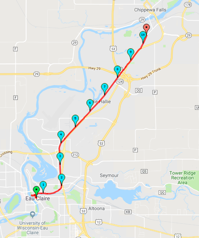 Chippewa River Trail Map : Chippewa River Water Trail – JCXX