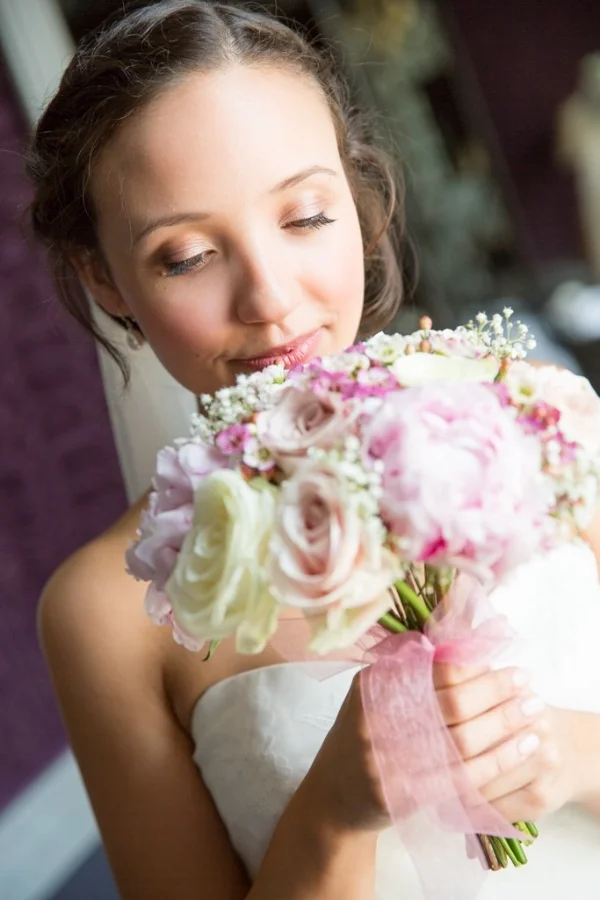 Natural makeup bride | Buxted Park Hotel in Uckfield, East Sussex