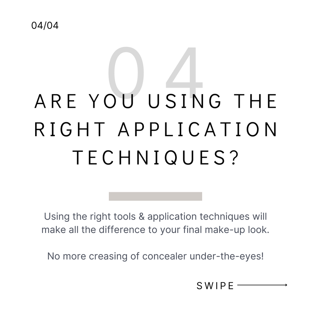 Are you using the right application techniques?