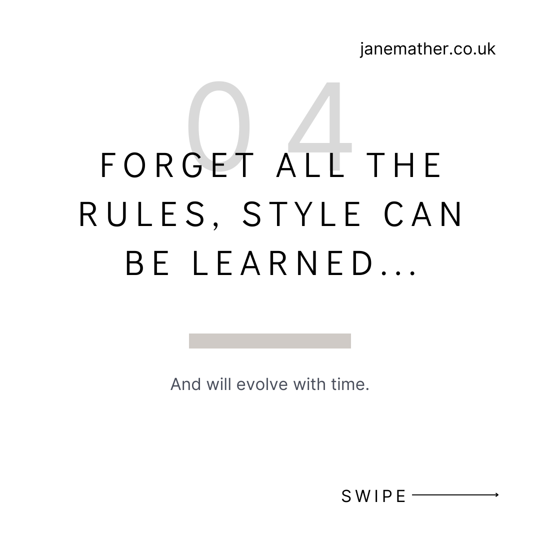 Forget all the rules, style can be learned