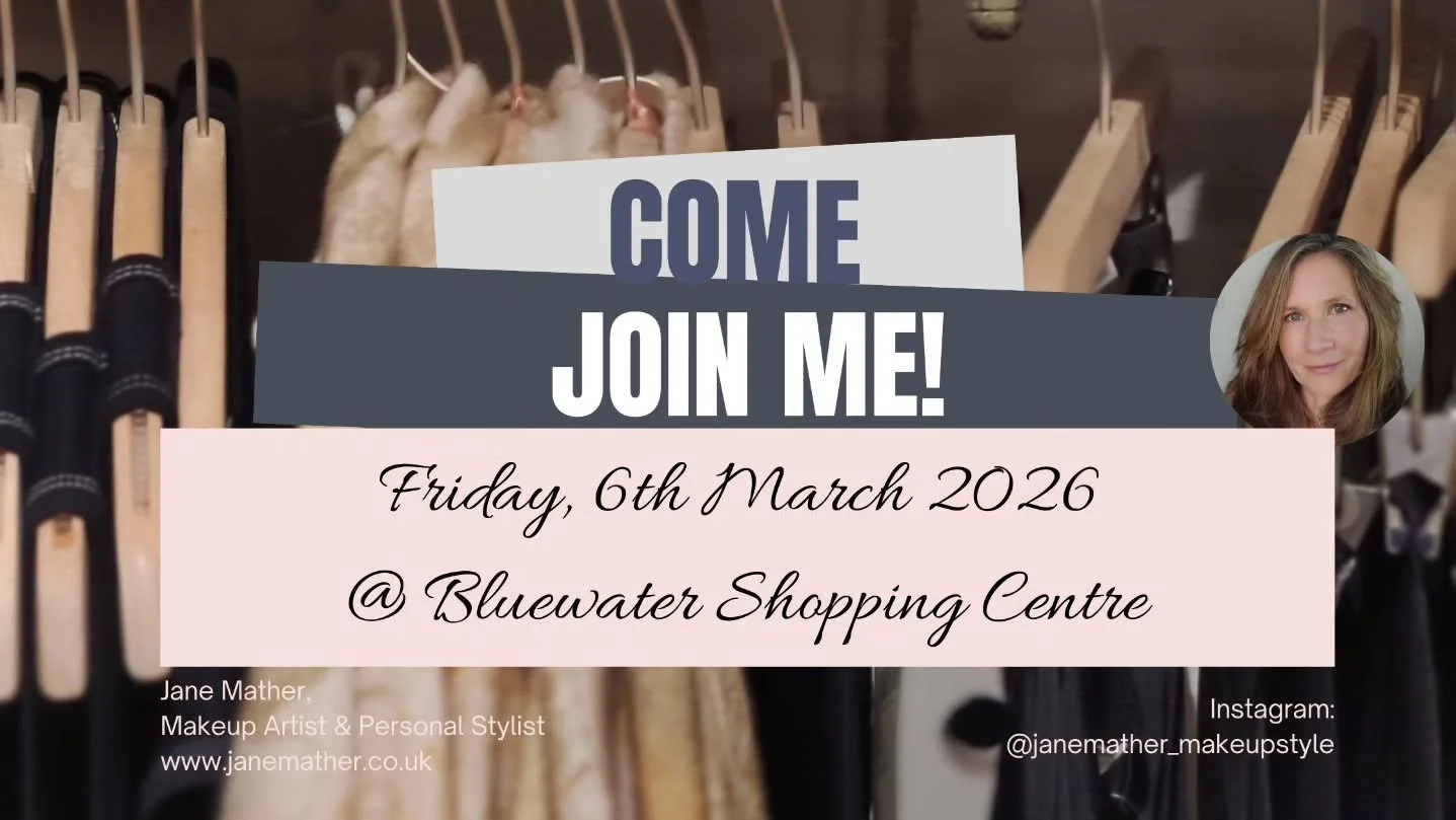 It's going to be such a wonderful event celebrating the launch of Spring Summer 2026&nbsp;fashion collections at Bluewater.&nbsp;

My upcoming personal shopping event is not about trends or starting again, but about refining your wardrobe purchases t