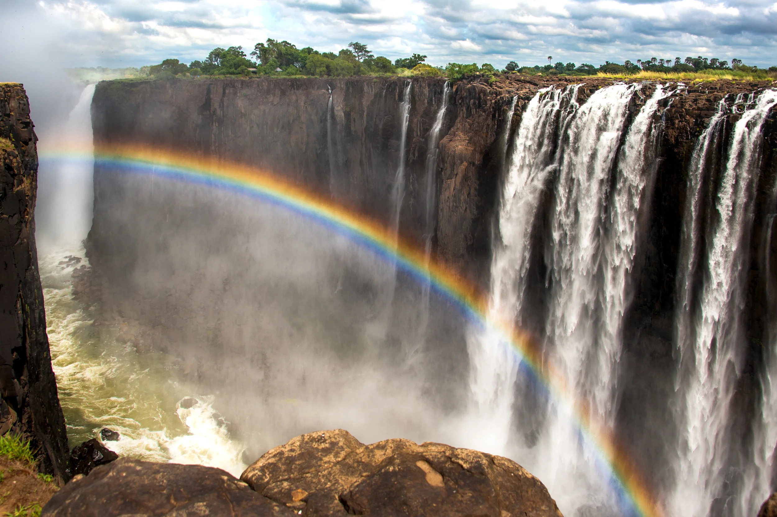 "Over the Rainbow" Photographed by Ron Foster Victoria Falls, Zimbabwe, Africa