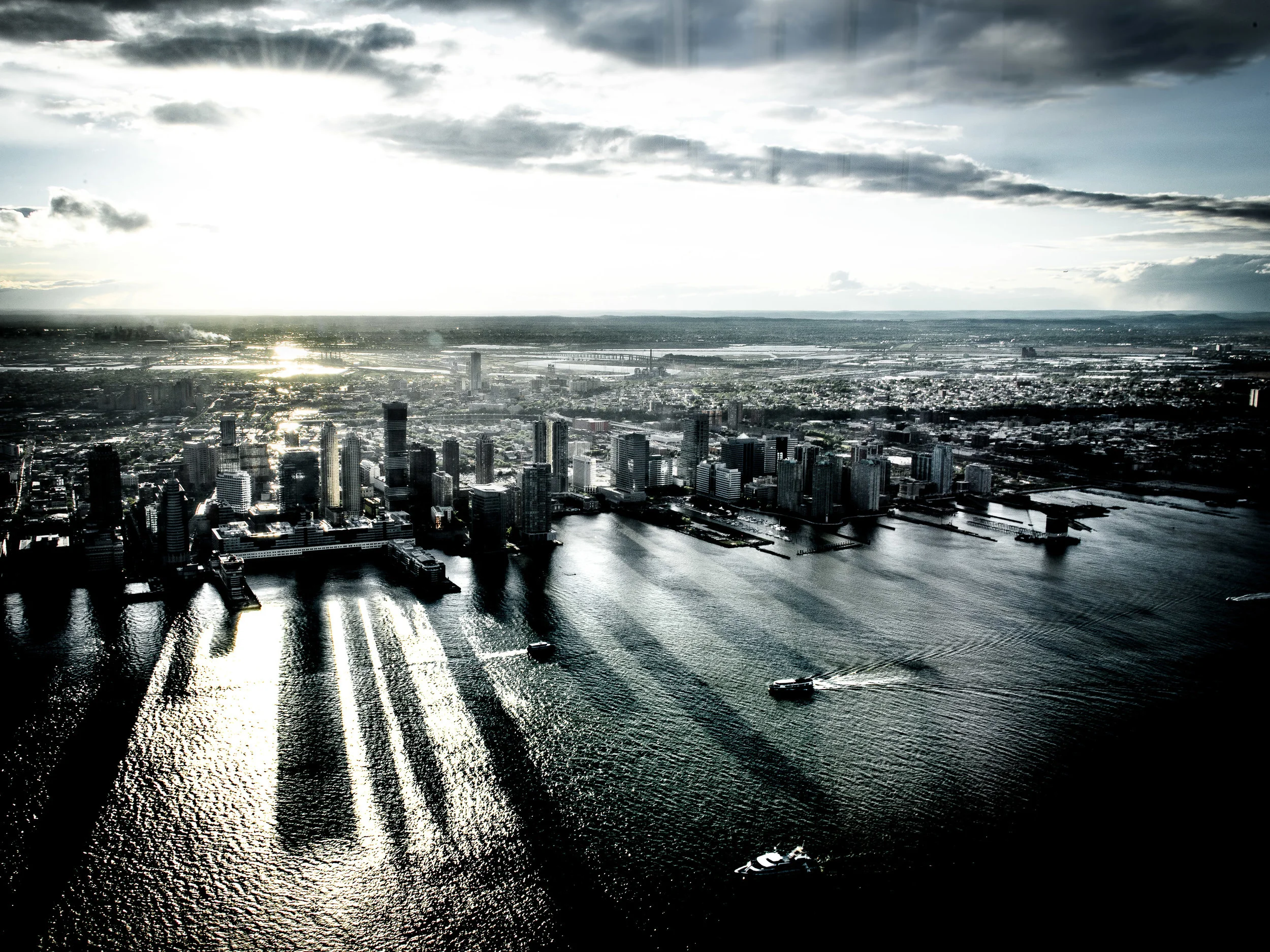 "Hudson Shadows" Photographed by Ron Foster in New York City