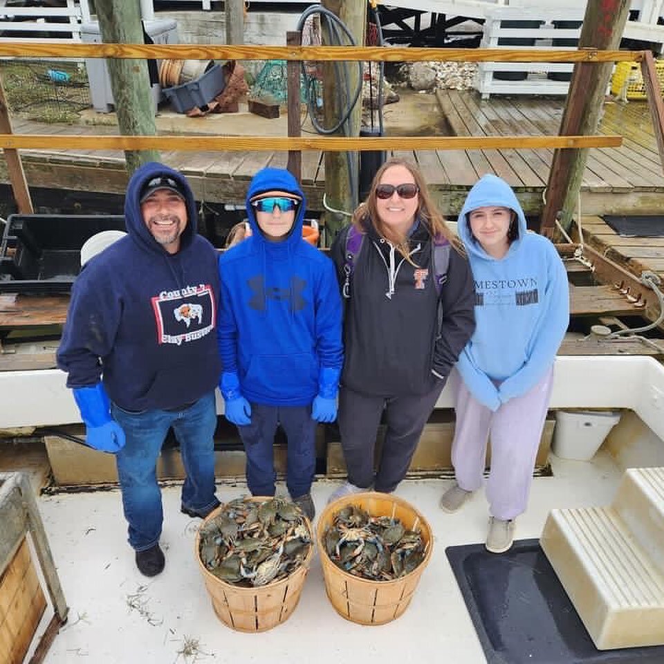 Wyoming family went out yesterday, on a chilly afternoon.

#obxcrabbing #obx #outerbanks