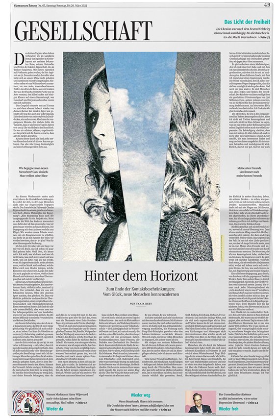 Süddeutsche Zeitung/ Behind the horizon