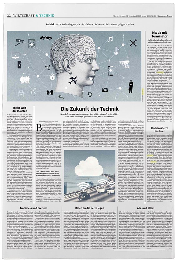 Süddeutsche Zeitung/ The future of technology