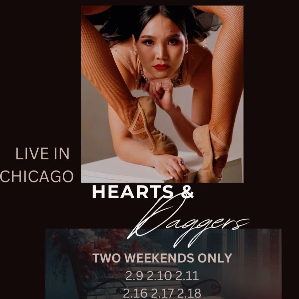 Hey Chicago! Our friends over at @msacircusarts have an exciting show opening tomorrow- Feb 9! With only two weekends of performances, Hearts &amp; Daggers is a show you won't want to miss this! The cast includes long-time Midnight Circus family memb