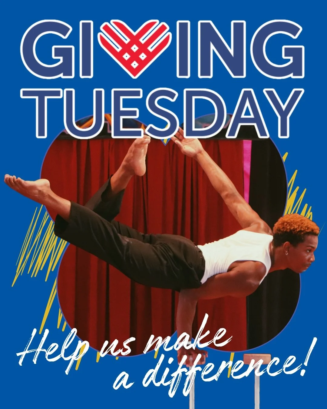 Next Tuesday is&nbsp;#givingtuesday and we&rsquo;re asking for your support 💙

🌟&nbsp;For almost 20 years, Midnight Circus in the Parks has brought joy, wonder, and connection to every corner of Chicago (and beyond) while raising over $2 million fo